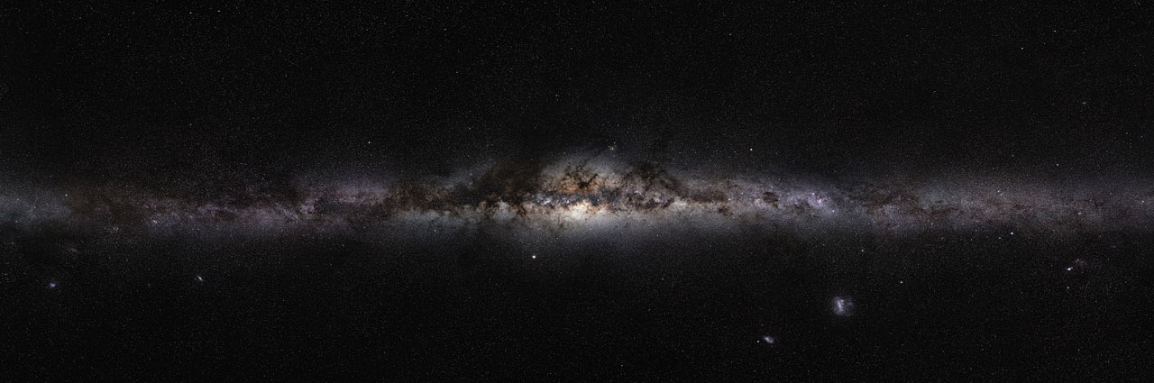 A detailed view of the Milky Way